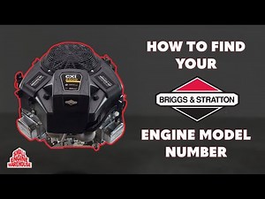 How to Find Your Briggs and Stratton Engine Model Number
