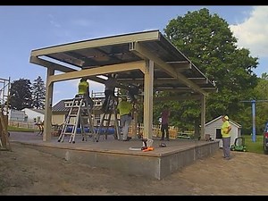 Timelapse Infinity Rack 4x3 Pergola Installation