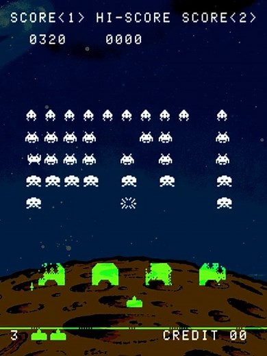 Space Invaders online multiplayer - arcade