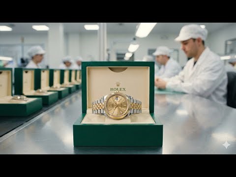 Inside a Modern Rolex Watch Factory: From Raw Metals To Luxury Timepieces (Full Process) $1 Billion