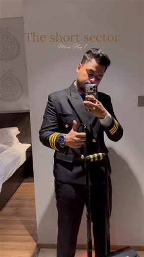 A K A S H on Instagram: "Mini Vlog 1: The short sector 🛫 Tried something new! All feedback would be well taken in the comment section⬇️⬇️ #airline #airlinelife #airlinecrew #airlinepilot #vlog #minivlog #captainsky"