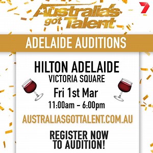 ADELAIDE! Help us put the RAD in RADELAIDE this Friday by auditioning for Australia's Got Talent! Apply now to reserve your spot: https://australiasgottalent.com.au/ | Australia's Got Talent | Facebook