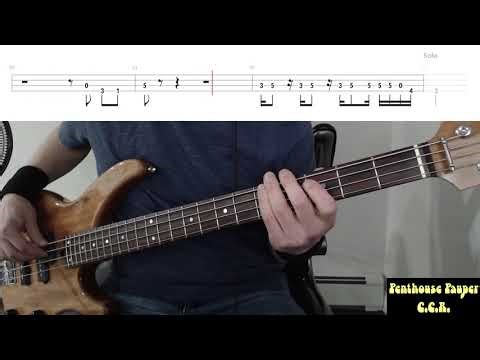Penthouse Pauper by CCR - Bass Cover with Tabs Play-Along