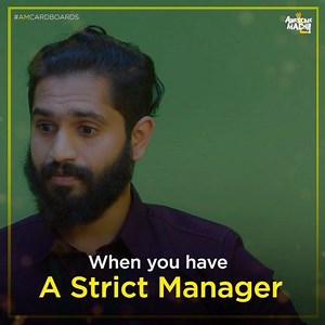 1.8K views · 30 reactions | When You Have A Strict Manager❤️ . Awesome Machi New Micro Series #StraightOuttaOffice is out on our YouTube channel. Pls watch it . Video Link : https://youtu.be/2xWxkRAkigg . #AMOriginals #AwesomeMachi #StrictManager | Awesome Machi | Facebook