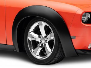 Challenger Wide Body Fender Flares; Black (08-23 Challenger, Excluding Widebody) - Free Shipping