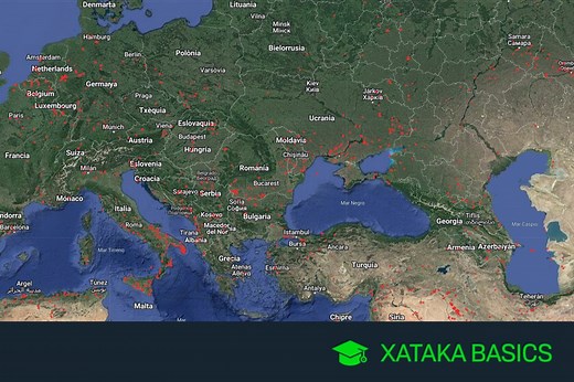 Mapa de incendios activos: cómo ver dónde están en tiempo real con Google Maps o un mapa de la NASA