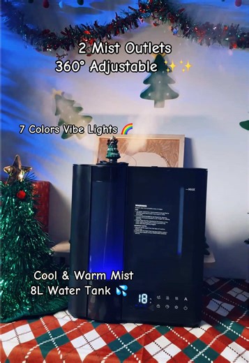 #fyp #tiktokmademebuylt #humidifier #warmmisthumidifier #musthave