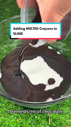 MELTED Crayons in Slime is SUPERIOR😲 Shop slimes Marvyslime.com or link in bio! #fyp #slime #satisfying #asmr #slimevideo #DIY