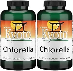 Swanson Chlorella 194 mg 1500 Tabs (2 Pack)