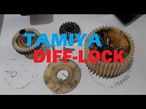 Tamiya TL-TA-FF-MO Diff-Lock Tutorial