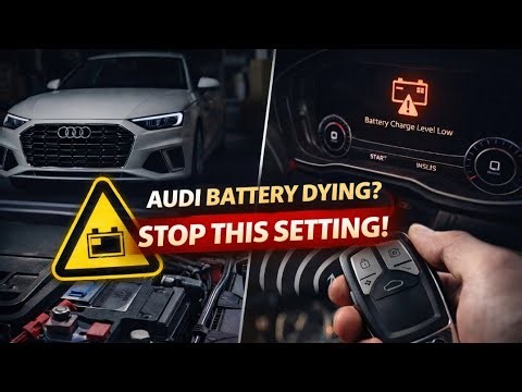 This Audi Setting Is Secretly Draining Your Battery (Stop It Now7