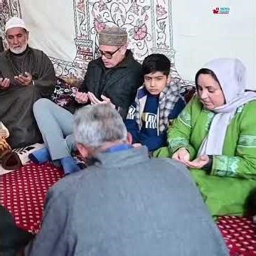 Omar Abdullah Sakina itoo visits families of Nowgam Blast victims in Kulgam, Tral | JK News Today