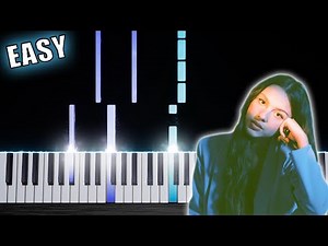 Olivia Rodrigo - drivers license - EASY Piano Tutorial by PlutaX