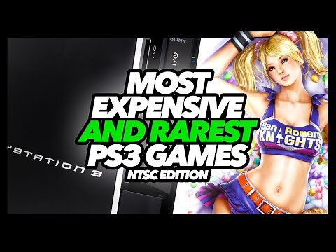 Most Expensive And Rarest PS3 Games