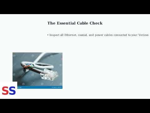 How To Fix Verizon Box Blinking Yellow – Weak Signal Backhaul & Cable Check