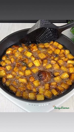 39K views · 478 reactions | FRIED PLANTAINS #reelsfb #cooking #easyrecipe | Rozy's Kitchen | Facebook