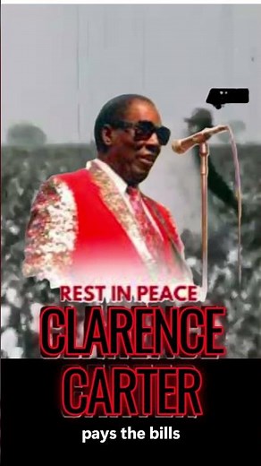 Clarence Carter song Patches highlighted the struggles that Black Americans faced in the south #rip