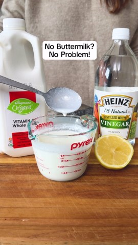 How to make a buttermilk substitute