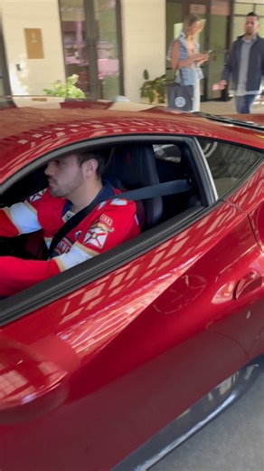 South Beach to Center Ice: Panthers Leave One Hotel Like a Movie Scene! Morning at The One Hotel and the energy is DIFFERENT. The Florida Panthers were grinding all morning in the Anatomy gym locked in, dialed, all business. Now it’s game time. Ferraris lined up out front like a red-carpet convoy, engines warm, waiting for the escort. South Beach meets Stanley Cup mindset. Panthers rolling out to face the New York Rangers tonight. Focus. Power. Precision. I’m heading to my green machine the 4x4