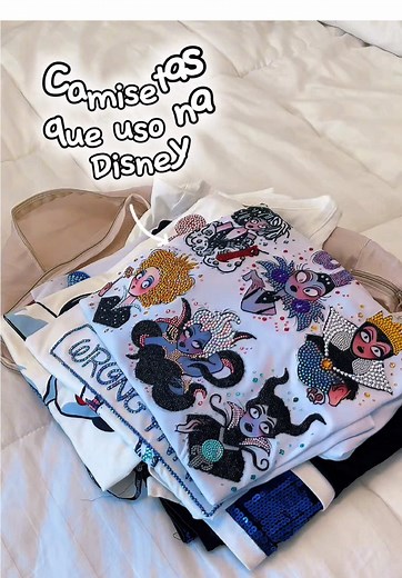 Como Personalizar Camisetas Brilhantes Para a Disney