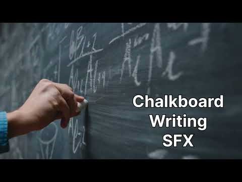 Chalkboard Writing Sound Effect | Free Non-Copyright SFX | @mememart_07 