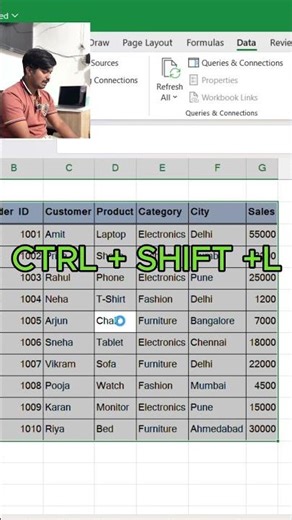 Learn smart, work faster 💻🔥#Excel #ExcelTips #ExcelFormula #FilterFormula