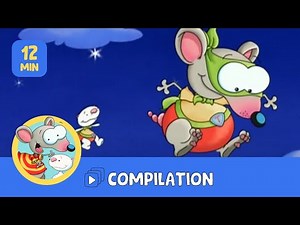 Saute et rebondis avec Toupie et Binou! 🐭🐱🏀 4 épisodes complets | Compilation 12 min