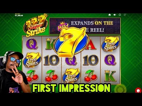 First Time Playing Super 777 Strike! 🍀 So excited! 😄