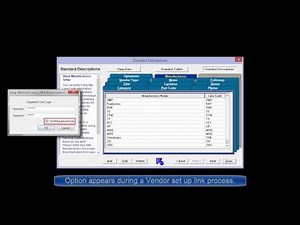 Manager SE - Setup - Std. Descriptions: Manufacturers