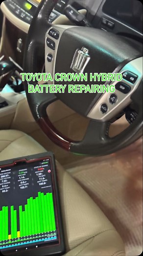 Toyota crown hybrid battery Repairing code P0A80 solved #Allhumdulilah | Hybrid EV Engineering