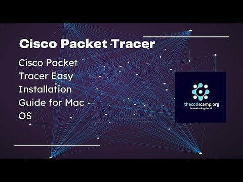 Cisco Packet Tracer Easy Installation Guide for Mac OS