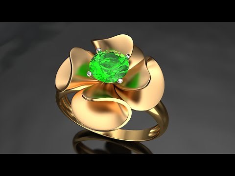 Jewelry CAD Design Tutorial | Design rings with 3d jewelry designer #7
