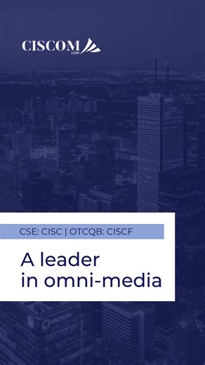 As a leader in omni-media and data-driven marketing, Ciscom Corp., through its subsidiaries, focuses on optimizing advertising spend across platforms to support strong returns and audience engagement. For more details, visit our website 👉 CiscomCorp.com ___ 🇨🇦 CSE: CISC | 🇺🇸 OTCQB: CISCF #Corporate