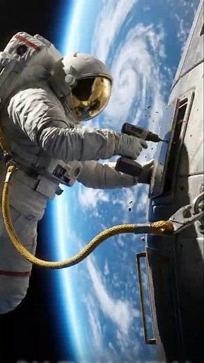 How Astronauts Work Outside a Spacecraft.