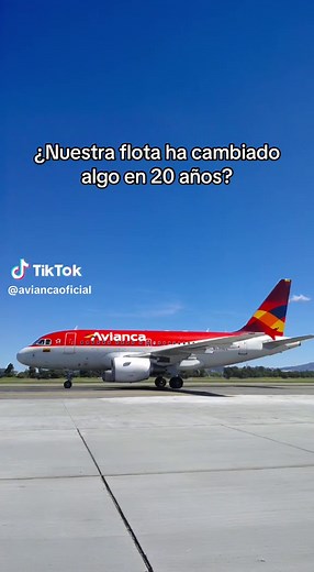 Evolución de la Flota de Avianca en 20 Años