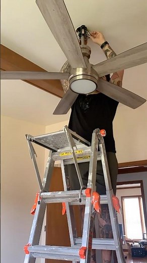 how to install ceiling fans like a pro | easy diy #renovation #diy #homeimprovement