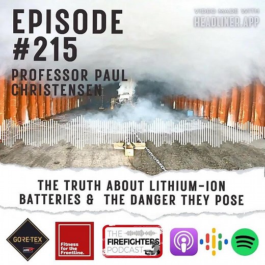 When lithium ion batteries explode with Professor Paul Christensen