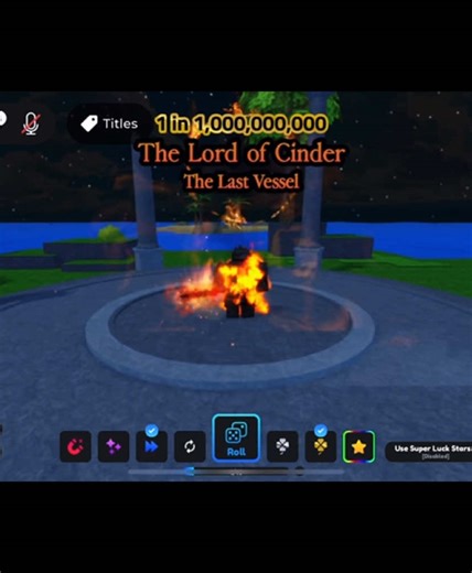 THE LORD OF CINDER Mount - A Roblox Adventure