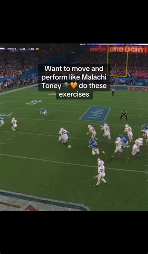 Do these exercises to help you perform and move like Malachi Toney 🧡💥 #malachitoneyedit #d1 #explosivetraining #legdayworkout #hardworkpaysoff