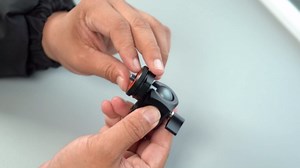 Mini Ball Head Tripod Head with Triple Cold Shoe Mount, Aluminum Tripod Ball Head Mount for DSLR Action Camera/Smartphone/LED Light/Mic/Tripod/Monopod/Light Stand/Cage, Max Load 8.8lb (62006)