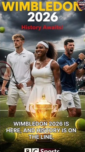 Wimbledon 2026: Sinner Under Pressure, Serena Returns & Djokovic Chases History! 🎾🔥