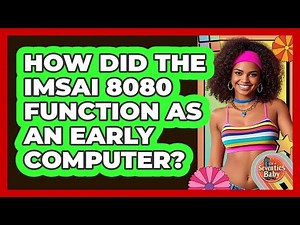 How Did The IMSAI 8080 Function As An Early Computer?