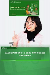 Cách giãn dòng tự động trong Excel cực nhanh #Tuyetdinhexcel #Excel | Tuyệt Đỉnh Excel