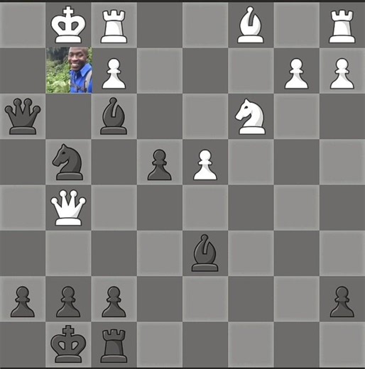 Witty Alien Brilliancy 💎. chess game with meme part 19