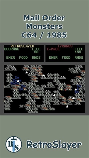 Mail Order Monsters Gameplay Commodore 64