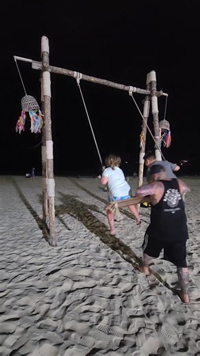 35K views · 202 reactions | Synchronized fails 露 #reels #swing #fail #kids | Kids Say | Facebook