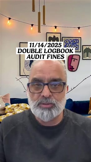 Double Logbook Secrets Every Trucker MUST Know! 🔥 #pov #trucking #punjabitrucking #debtconsolidation #canadiantrucking #storytime#viral #americantruckingshow #fuelcard #revokedeld #ramandhillonshow #punjabitruckersusa #primedrugtesting #factoring #truckinglifestyle #desitrucker #desitruckers #cdljobsguru #gonapta