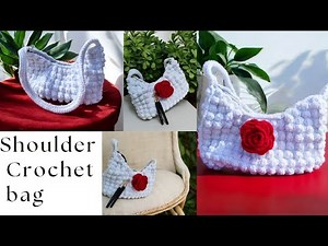 Crochet Shoulder Bag Tutorial for Beginners | Step-by-Step Guide | Crochet Shoulder Bag
