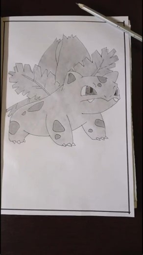 Ivysaur drawing/Day 2