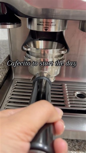 Cafecito is the only thing helping the Monday Blues #coffee #cafecito #cubancoffee #breville